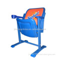 movable plastic chair with cushion